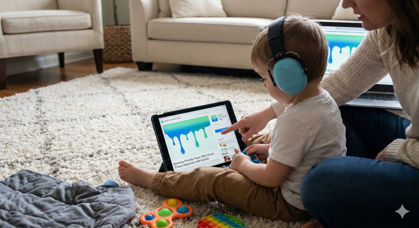 Sensory Friendly Tools: Why Visual Timers Help Kids with Autism Sensory Friendly Tools Visual Timer Autism